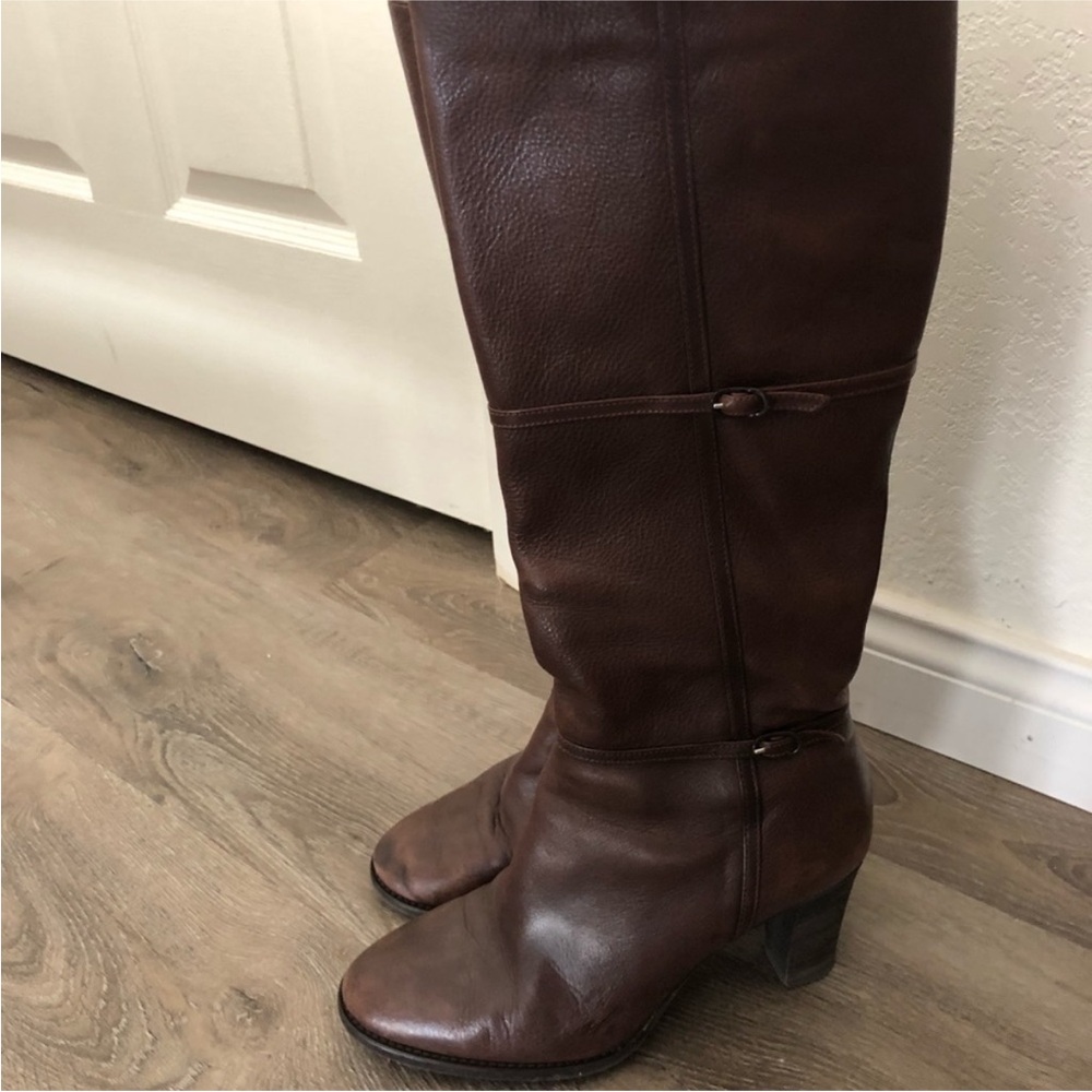 J.Crew Beckett Tall Leather Boots